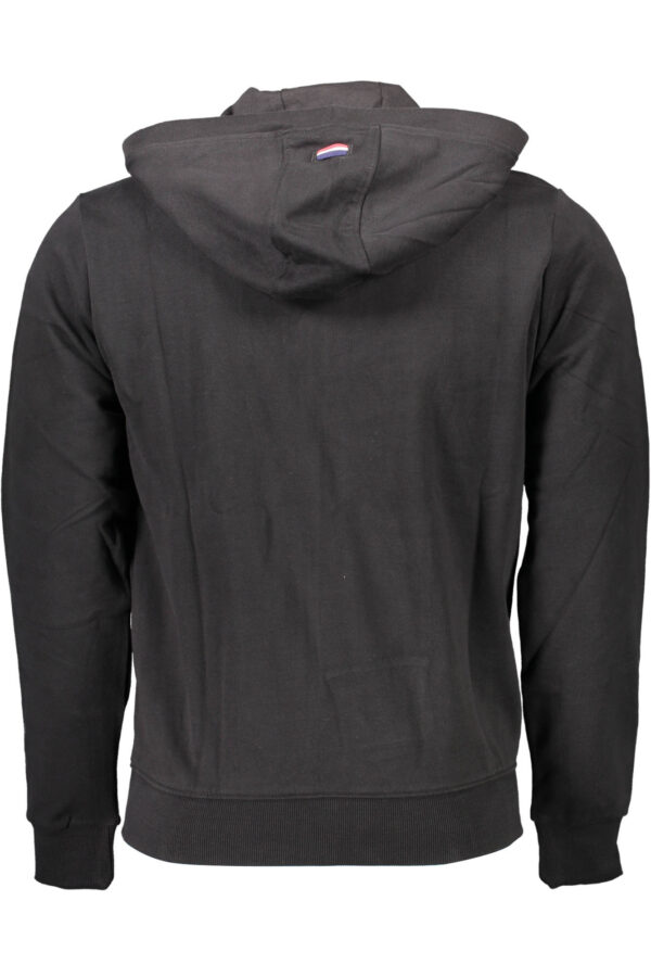 US POLO SWEATSHIRT WITH ZIP MAN BLACK - Image 2