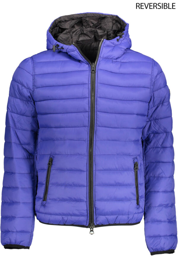 US BLUE MEN'S POLO JACKET