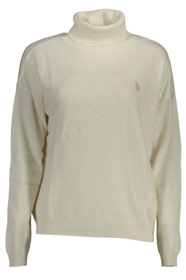US WOMEN'S WHITE POLO SHIRT