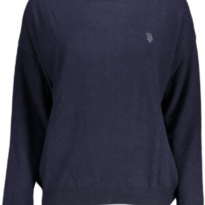 US POLO ASSN. WOMEN'S BLUE TURTLENECK U.S. POLO ASSN.