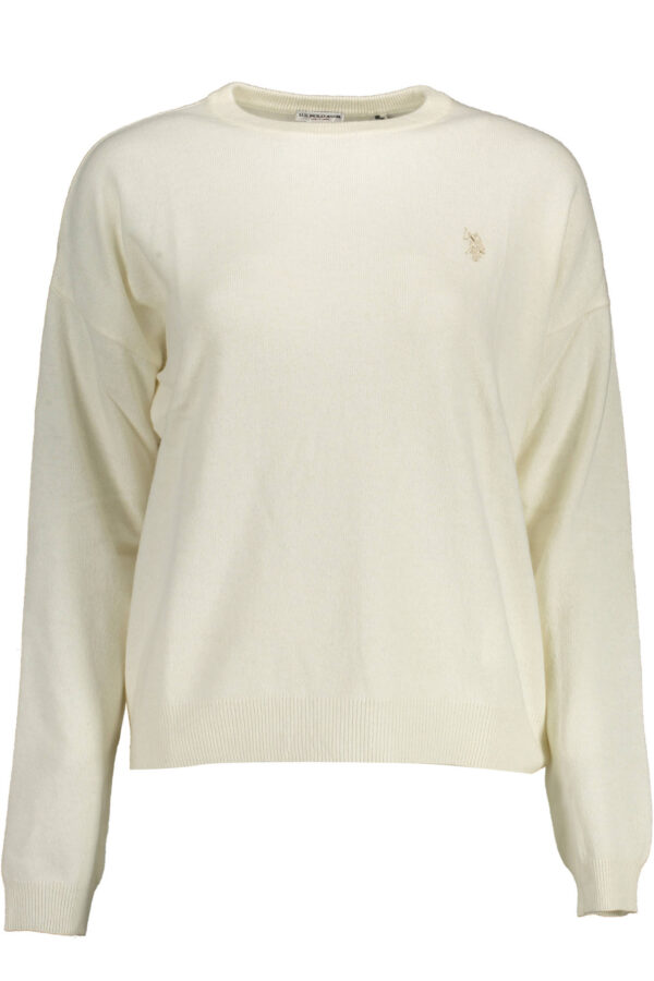 US POLO SHIRT WOMAN WHITE