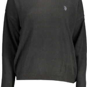US POLO SHIRT WOMAN BLACK