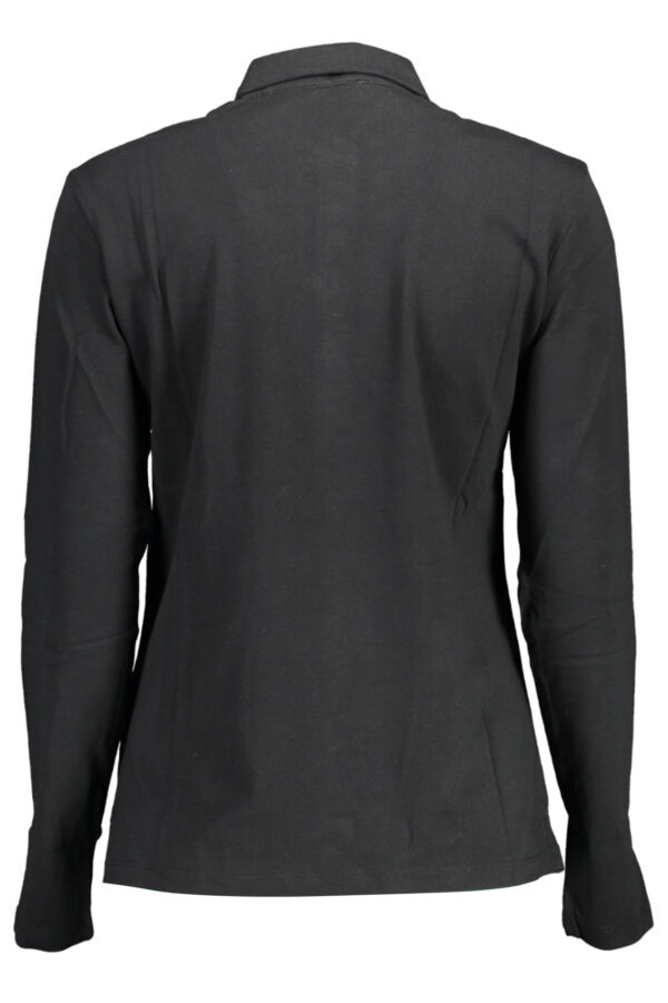 US POLO BLACK WOMEN'S LONG SLEEVED POLO SHIRT - Image 2