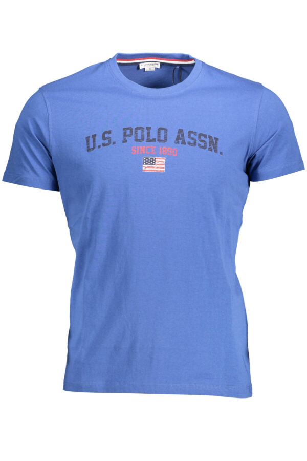 US POLO SHORT SLEEVE T-SHIRT MAN BLUE
