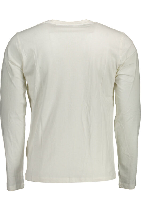 US POLO T-SHIRT LONG SLEEVE MAN WHITE - Image 2
