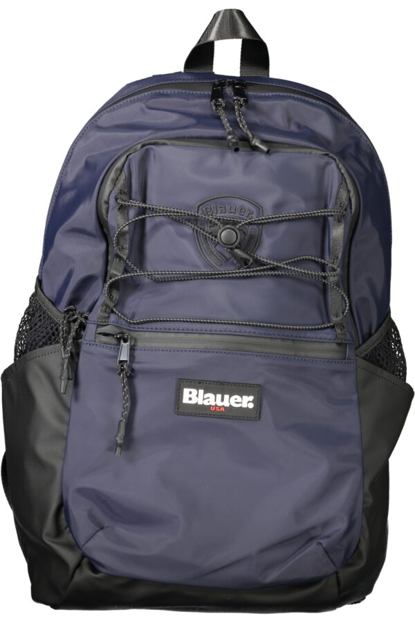 BLAUER MEN'S BLUE BACKPACK