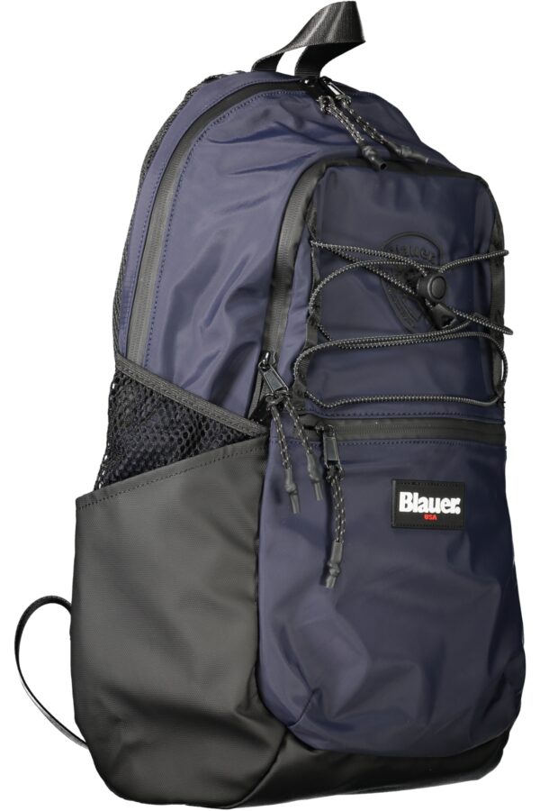 BLAUER MEN'S BLUE BACKPACK - Image 3