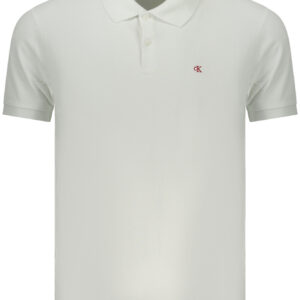 CALVIN KLEIN POLO SHORT SLEEVE MEN WHITE CALVIN KLEIN