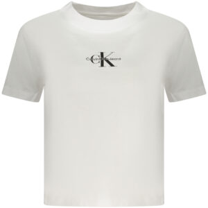 CALVIN KLEIN SHORT SLEEVE T-SHIRT WOMEN WHITE