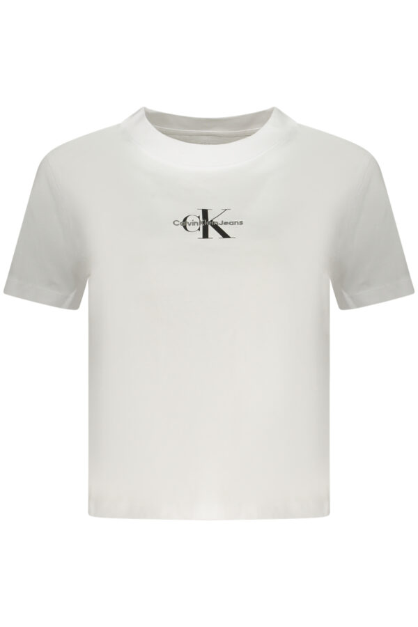 CALVIN KLEIN SHORT SLEEVE T-SHIRT WOMEN WHITE