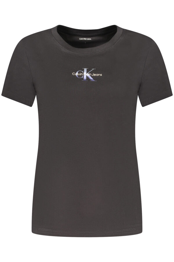CALVIN KLEIN SHORT SLEEVE T-SHIRT WOMEN BLACK