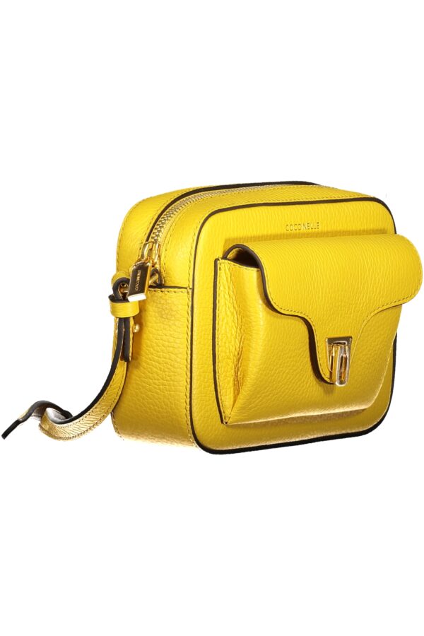 COCCINELLE WOMEN'S BAG YELLOW - Image 3