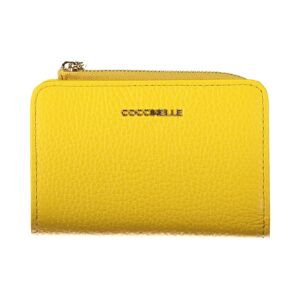 COCCINELLE WOMEN'S YELLOW WALLET