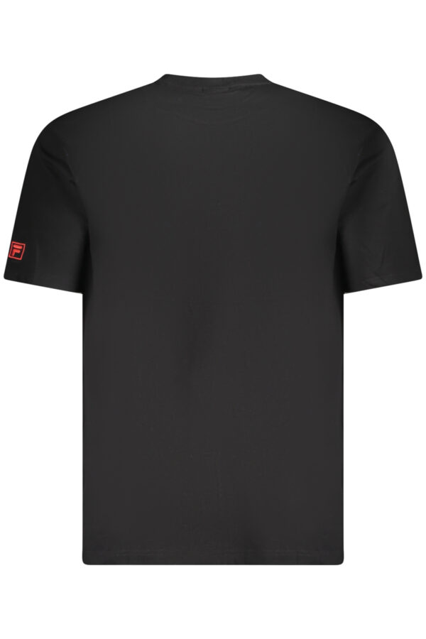 FILA MEN'S SHORT SLEEVE T-SHIRT BLACK - Image 2