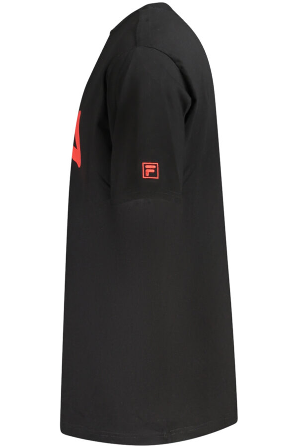 FILA MEN'S SHORT SLEEVE T-SHIRT BLACK - Image 3