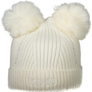GUESS JEANS WOMEN'S CAP WHITE
