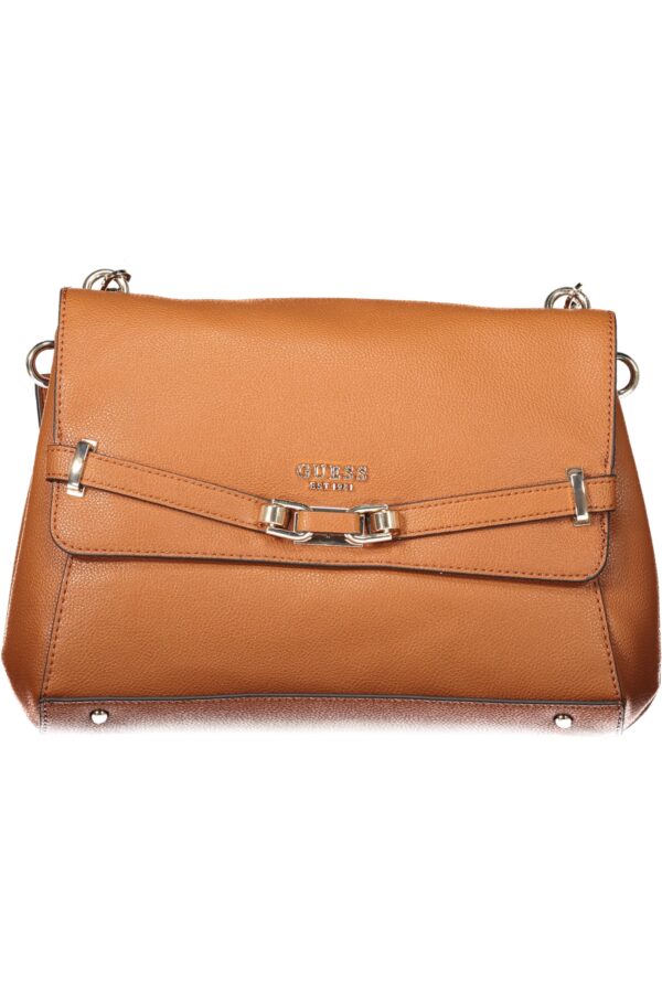 GUESS JEANS WOMEN'S BAG BROWN