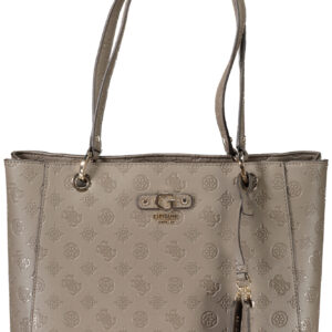 GUESS JEANS WOMEN'S BAG BROWN