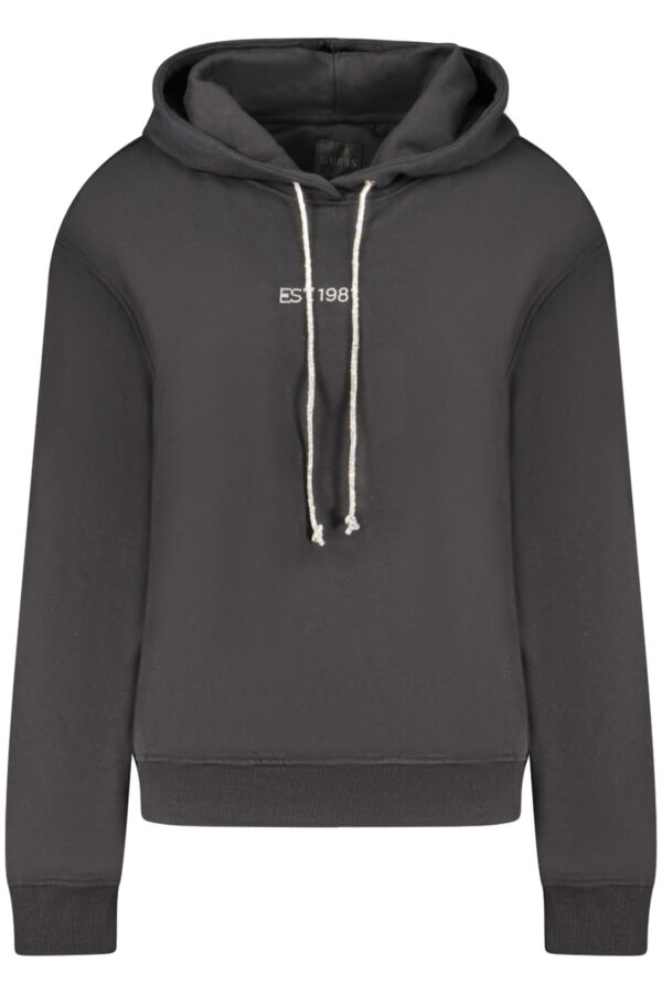 GUESS JEANS SWEATSHIRT WITHOUT ZIP WOMEN BLACK