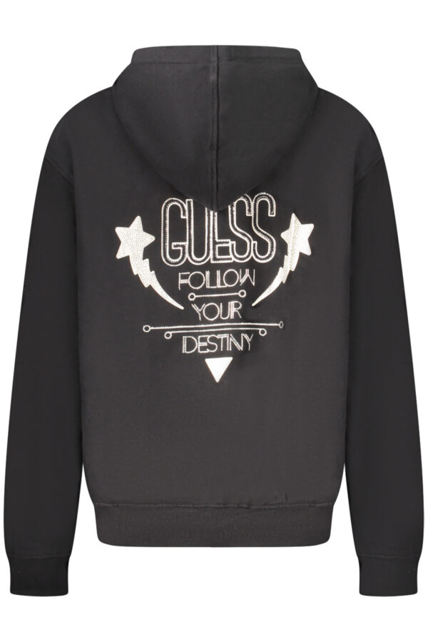 GUESS JEANS SWEATSHIRT WITHOUT ZIP WOMEN BLACK - Image 2