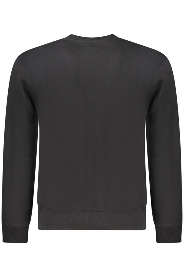 GUESS JEANS SWEATSHIRT WITHOUT ZIP MEN BLACK - Image 2