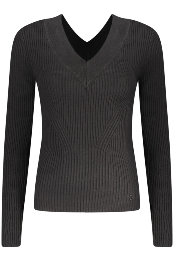 GUESS JEANS WOMEN'S BLACK SWEATER