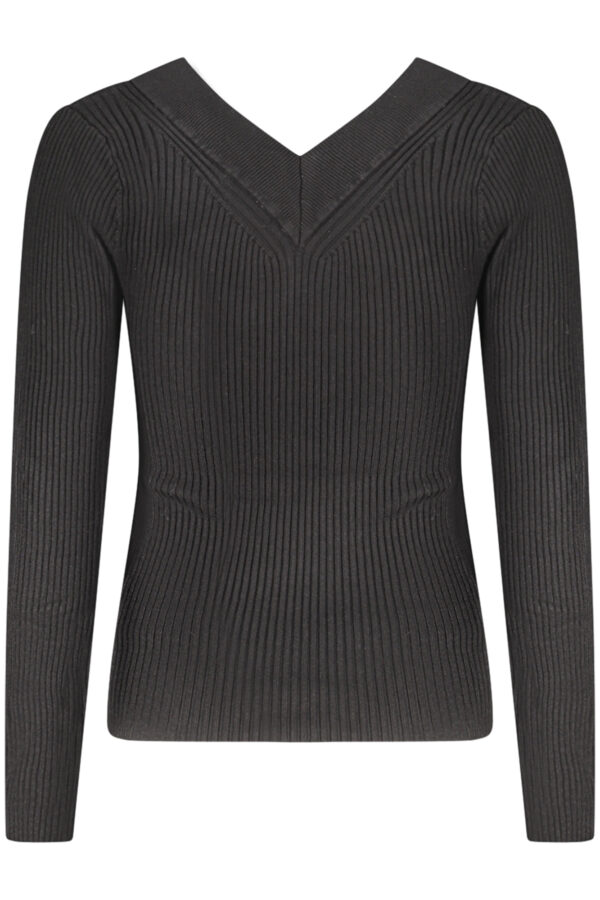GUESS JEANS WOMEN'S BLACK SWEATER - Image 2