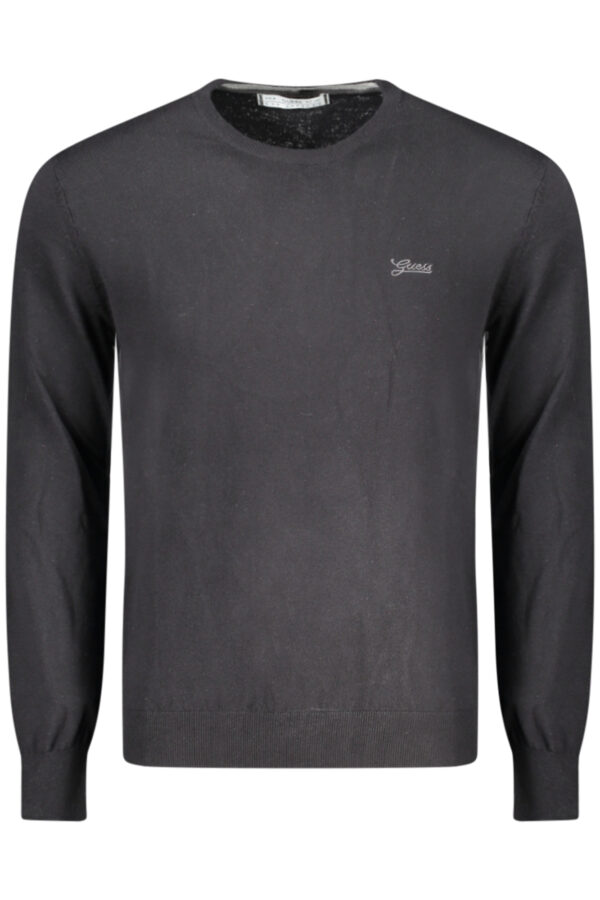 GUESS JEANS MEN'S BLACK SWEATER