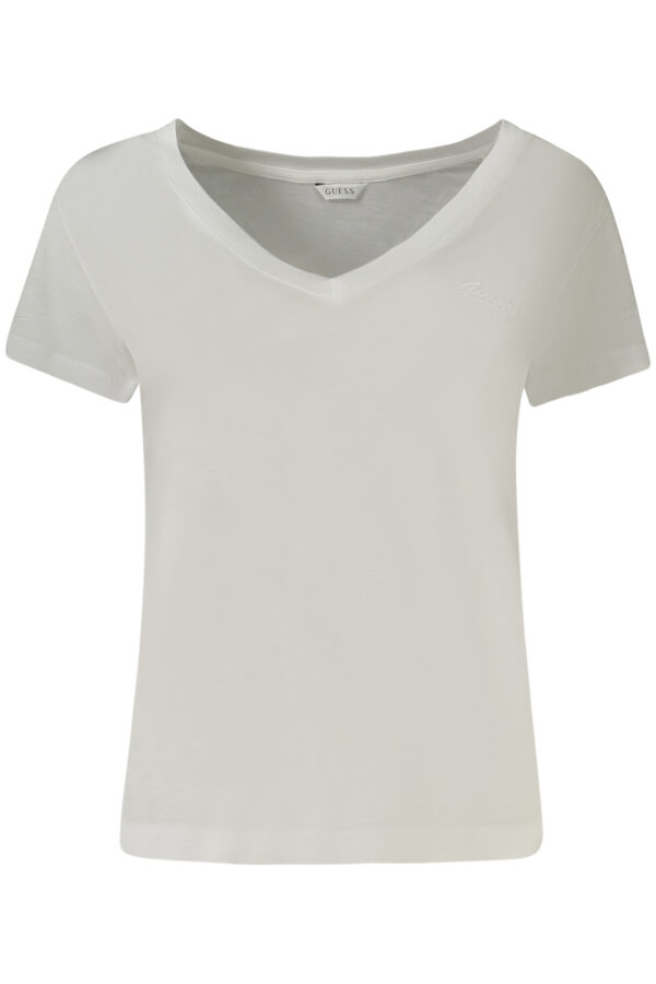 GUESS JEANS SHORT SLEEVE T-SHIRT WOMEN WHITE