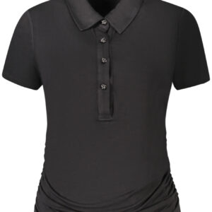 GUESS JEANS SHORT SLEEVE T-SHIRT WOMEN BLACK