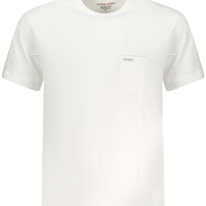 GUESS JEANS SHORT SLEEVE T-SHIRT MEN WHITE GUESS JEANS