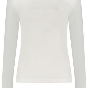 GUESS JEANS LONG SLEEVE T-SHIRT WOMEN WHITE GUESS JEANS