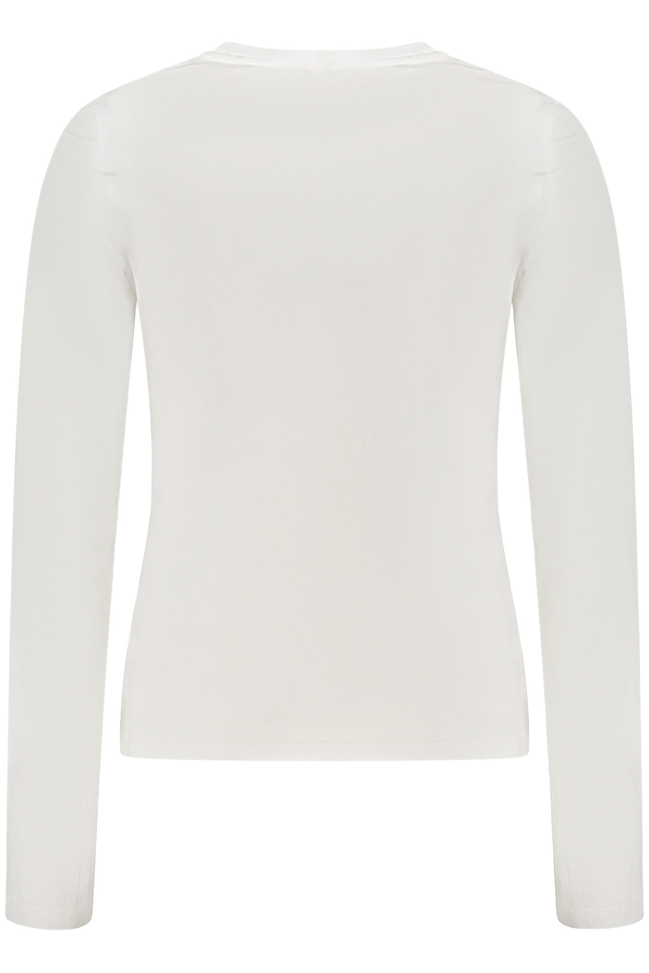 GUESS JEANS LONG SLEEVE T-SHIRT WOMEN WHITE - Image 2
