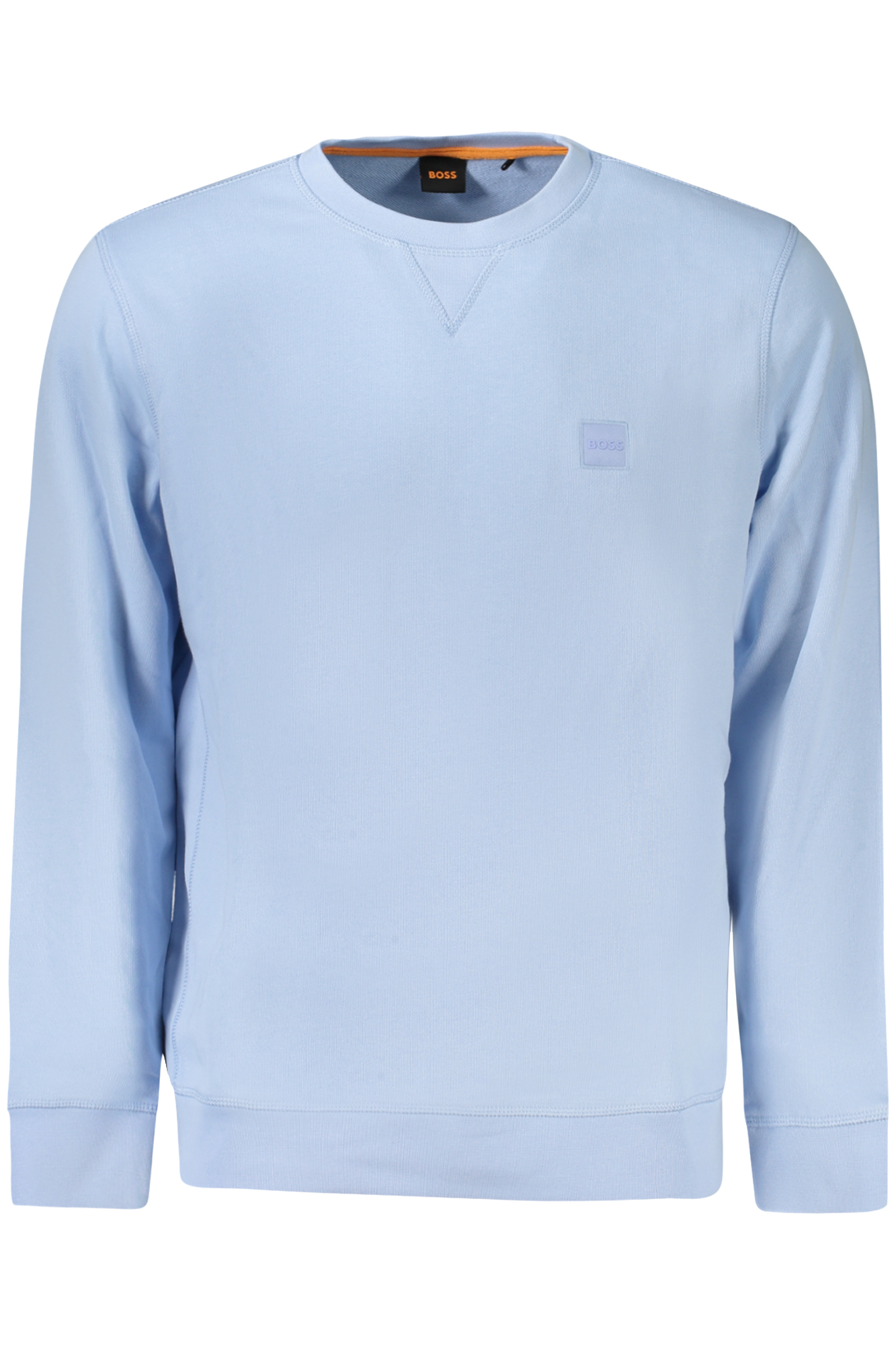 HUGO BOSS SWEATSHIRT WITHOUT ZIP MEN BLUE BOSS