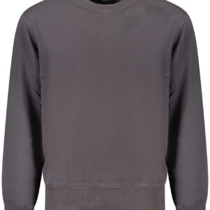 HUGO BOSS MEN'S BLACK ZIP-UP SWEATSHIRT