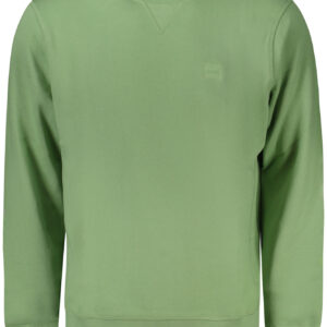 HUGO BOSS SWEATSHIRT WITHOUT ZIP MEN GREEN BOSS