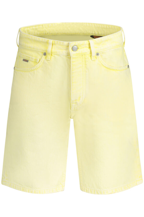 HUGO BOSS JEANS SHORT MEN YELLOW