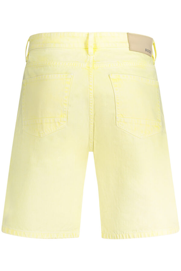 HUGO BOSS JEANS SHORT MEN YELLOW - Image 2