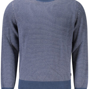 HUGO BOSS MEN'S SWEATER BLUE