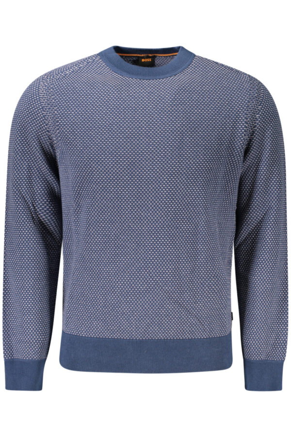 HUGO BOSS MEN'S SWEATER BLUE