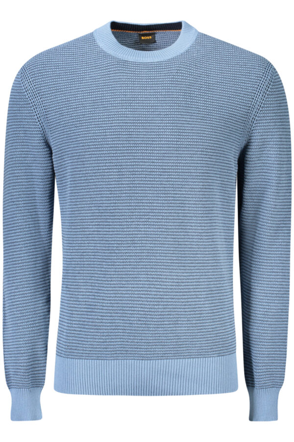 HUGO BOSS MEN'S SWEATER BLUE