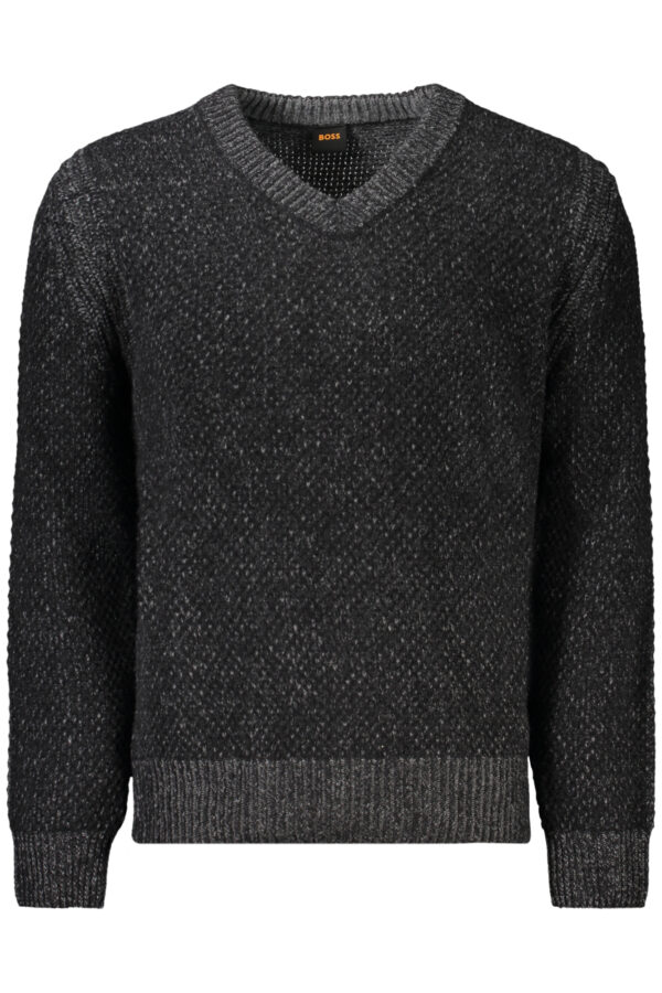 HUGO BOSS MEN'S SWEATER BLACK
