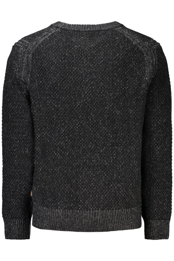 HUGO BOSS MEN'S SWEATER BLACK - Image 2