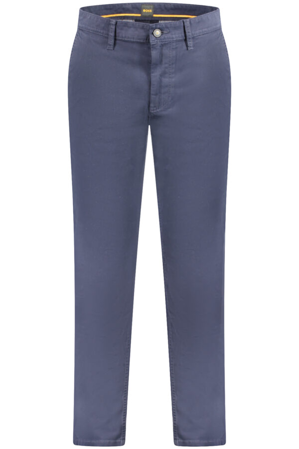 HUGO BOSS MEN'S BLUE TROUSERS