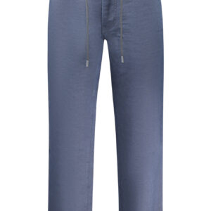 HUGO BOSS MEN'S BLUE TROUSERS
