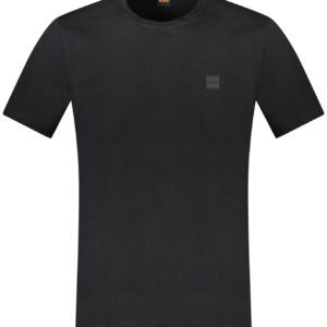 HUGO BOSS MEN'S SHORT SLEEVE T-SHIRT BLACK BOSS