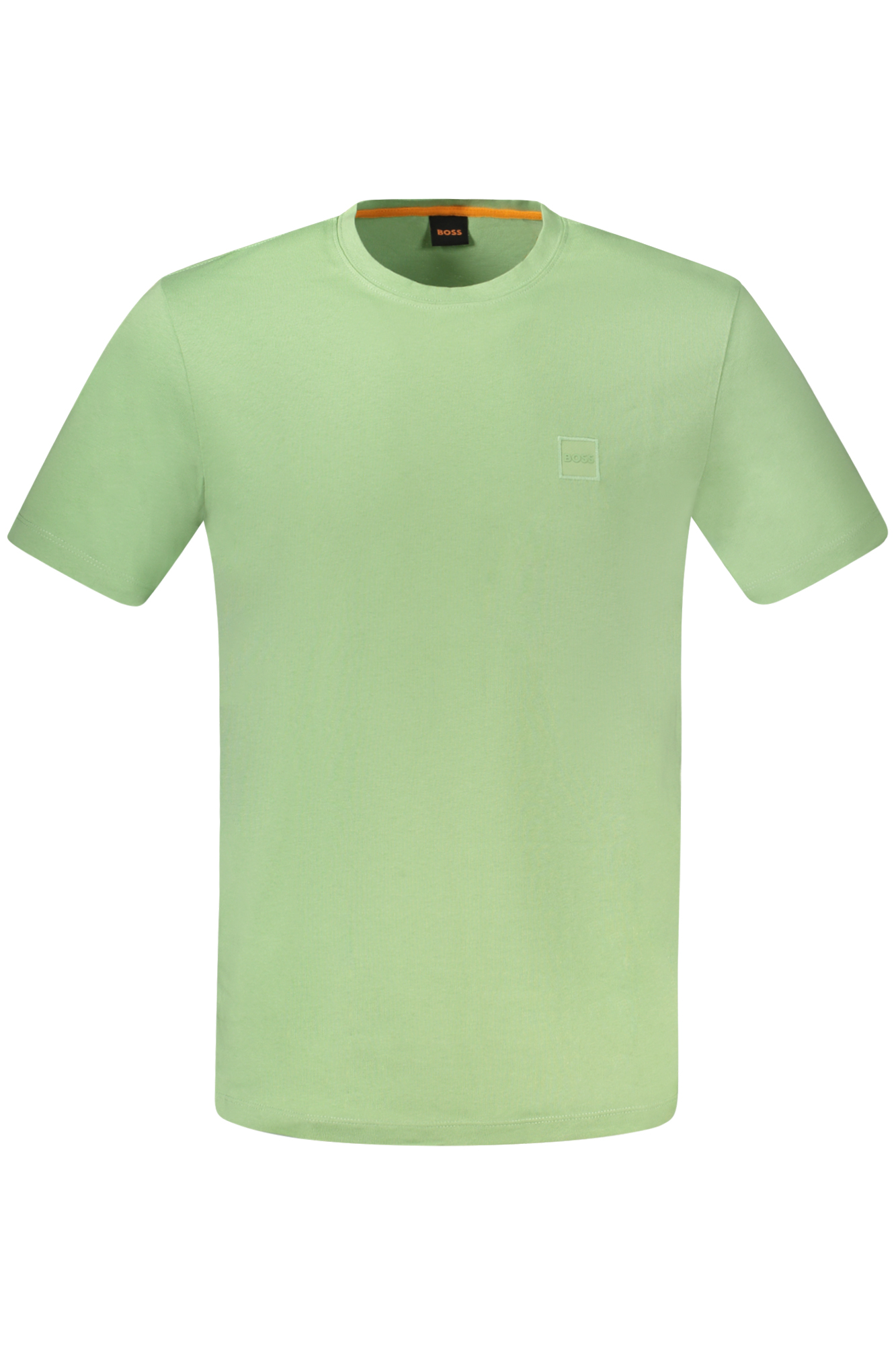 HUGO BOSS MEN'S SHORT SLEEVE T-SHIRT GREEN BOSS
