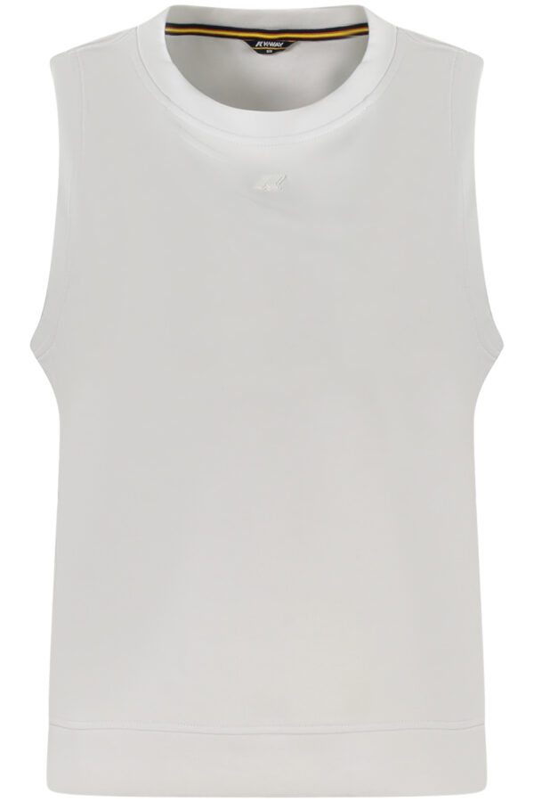 K-WAY WOMEN'S WHITE TANK TOP