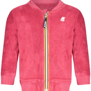 K-WAY ZIP-UP SWEATSHIRT FOR GIRLS PINK