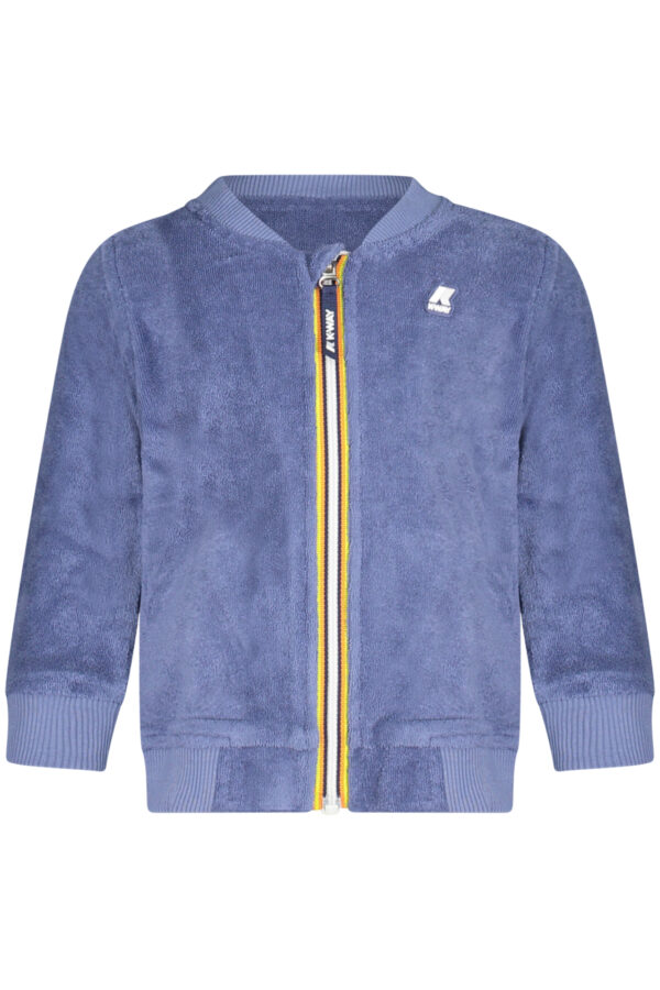 K-WAY SWEATSHIRT WITH ZIP CHILD BLUE